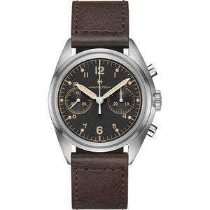 HAMILTON KHAKI AVIATION PILOT PIONEER MECHANICAL CHRONO H76409530