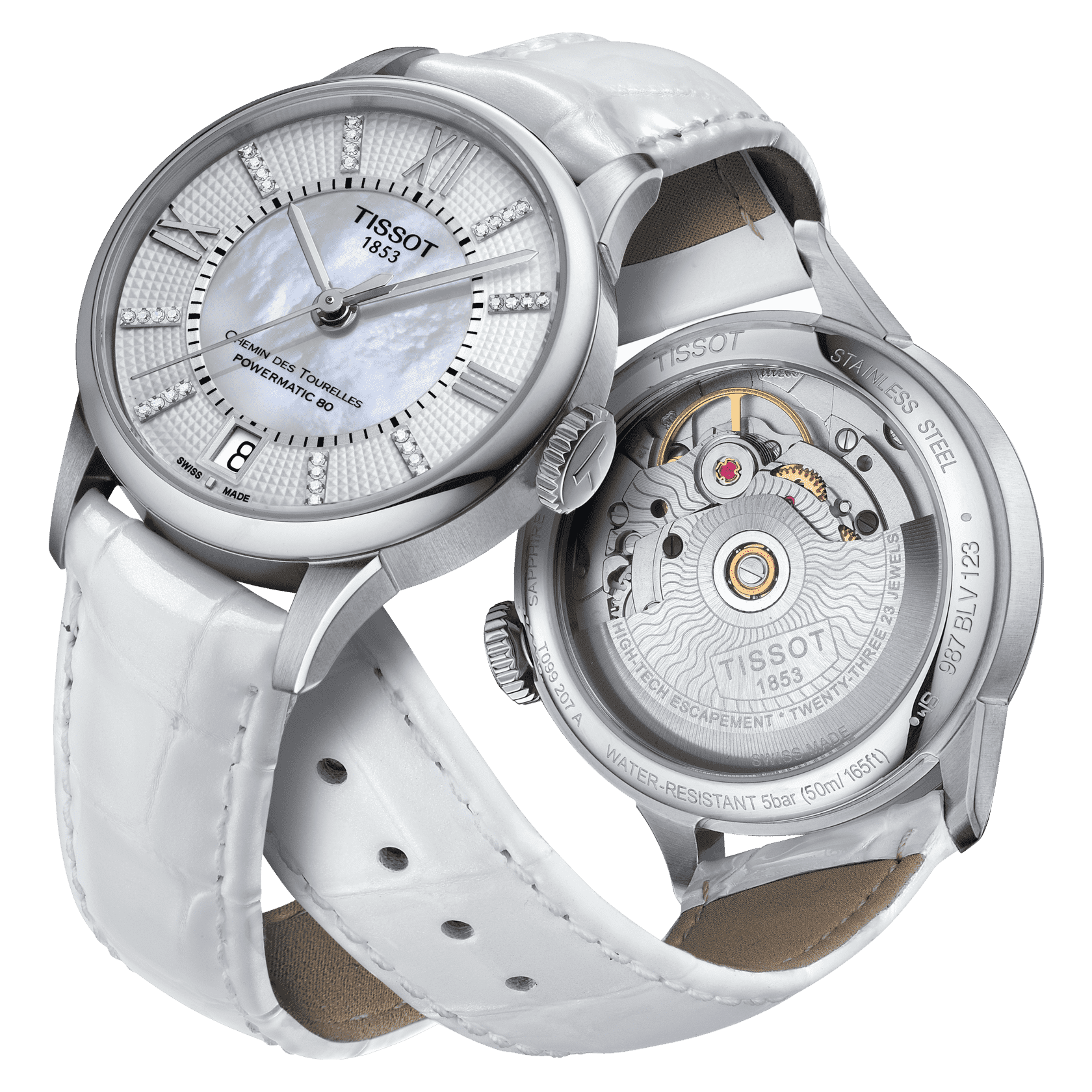 TISSOT CHEMIN DES TOURELLES POWERMATIC 80 LADY 32MM T0992071611600