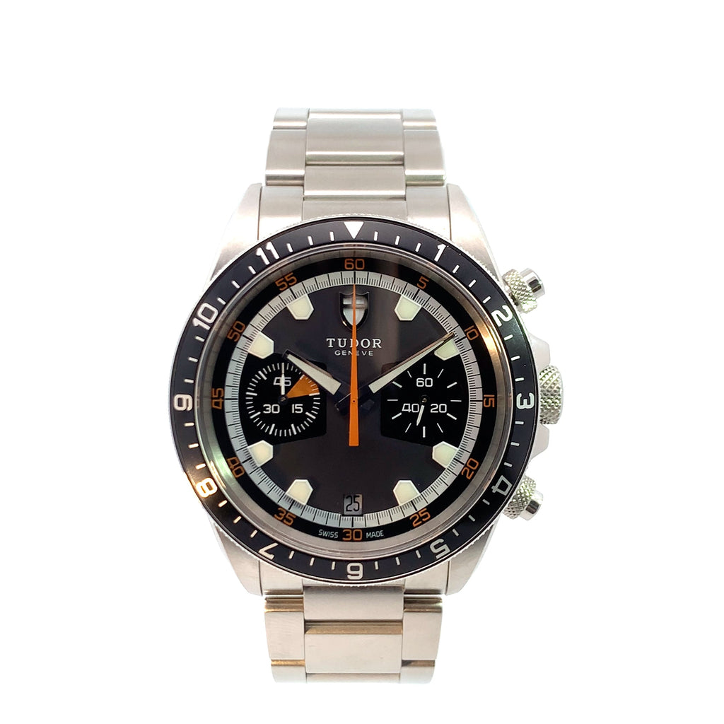PRE-OWNED TUDOR HERITAGE CHRONO M70330N-0001