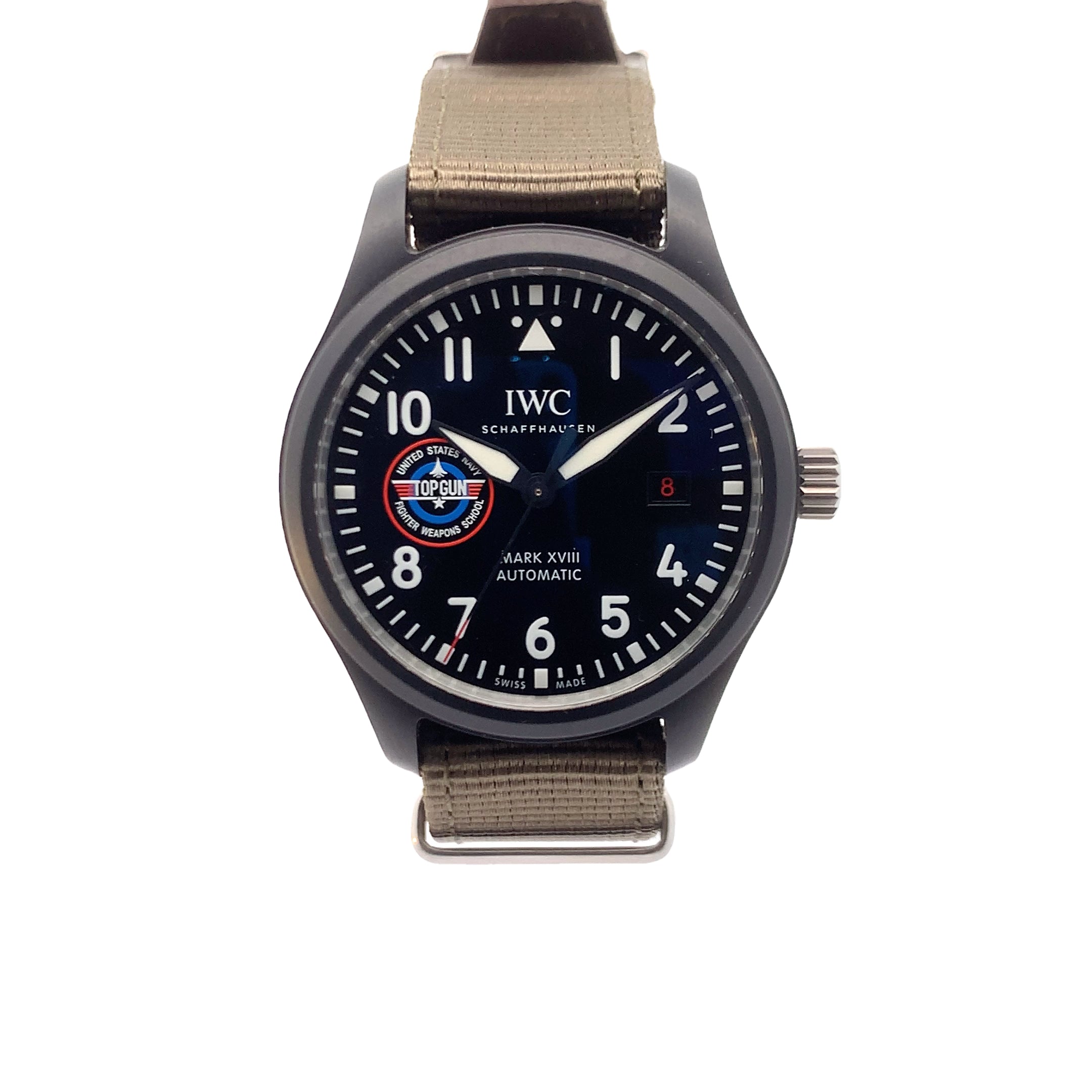 PRE-OWNED IWC PILOT MARK XVIII "SFTI" IW324712