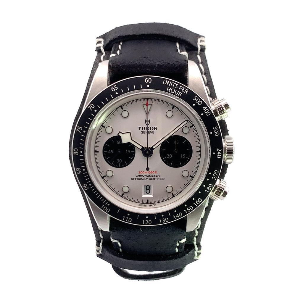PRE-OWNED TUDOR BLACK BAY CHRONO PANDA M79360N-0006