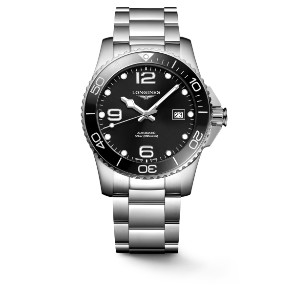 LONGINES HYDROCONQUEST CERAMIC 41MM AUTOMATIC DIVING WATCH L37814566