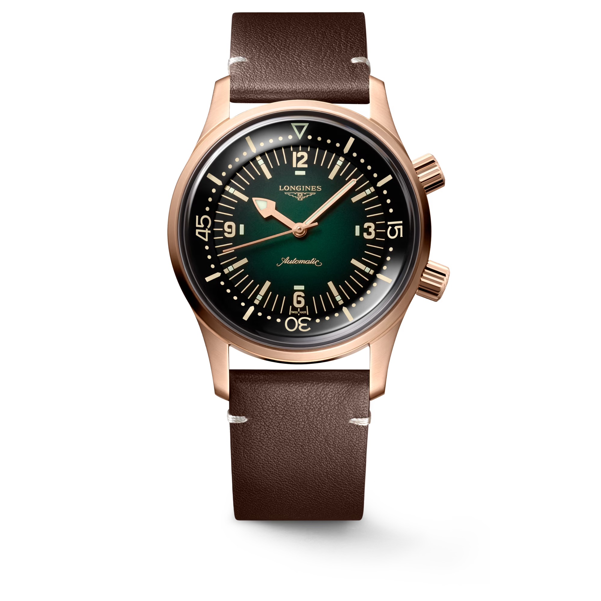 LONGINES LEGEND DIVER 42MM BRONZE AUTOMATIC L3.774.1.50.2