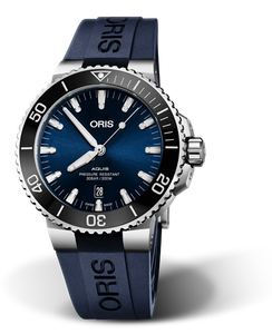 ORIS AQUIS DATE BLUE DIAL 01 733 7730 4135 07 4 24 65EB Watchosity