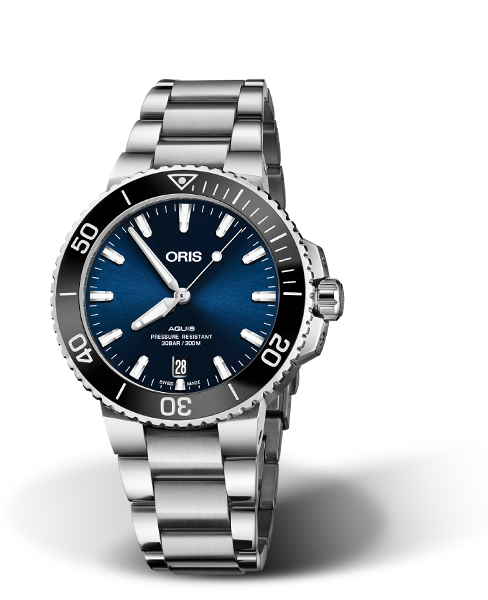ORIS AQUIS DATE 39.5MM 01 733 7732 4135 07 8 21 05PEB
