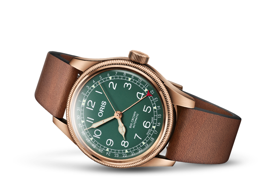 ORIS BIG CROWN BRONZE POINTER DATE 80TH ANNIVERSARY EDITION 01 754 7741 3167-07 5 20 58BR