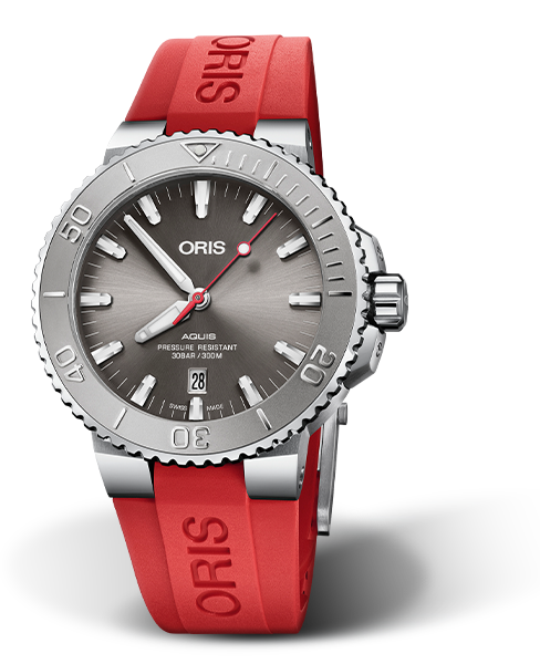 ORIS AQUIS DATE RELIEF 01 733 7730 4153-07 4 24 66EB