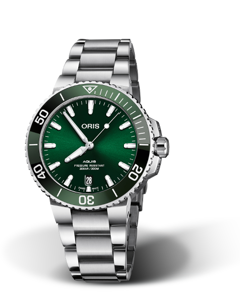 ORIS AQUIS DATE 39.5MM 01 733 7732 4157-07 8 21 05PEB