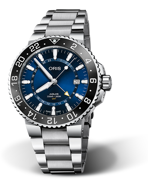 ORIS AQUIS GMT DATE 43.5 MM 01 798 7754 4135-07 8 24 05PEB