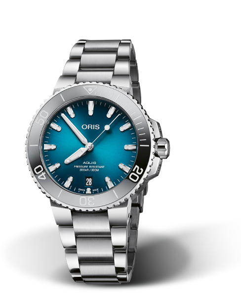 ORIS AQUIS DATE 39.5MM 01 733 7732 4155-07 8 21 05PEB
