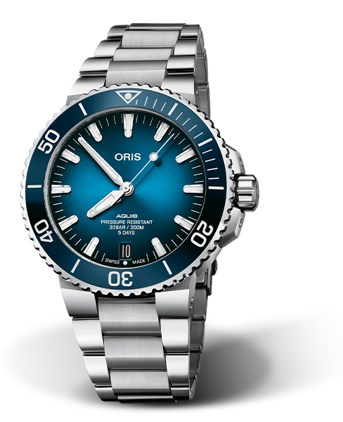 ORIS AQUIS DATE CALIBRE 400 01 400 7763 4135-07 8 24 09PEB