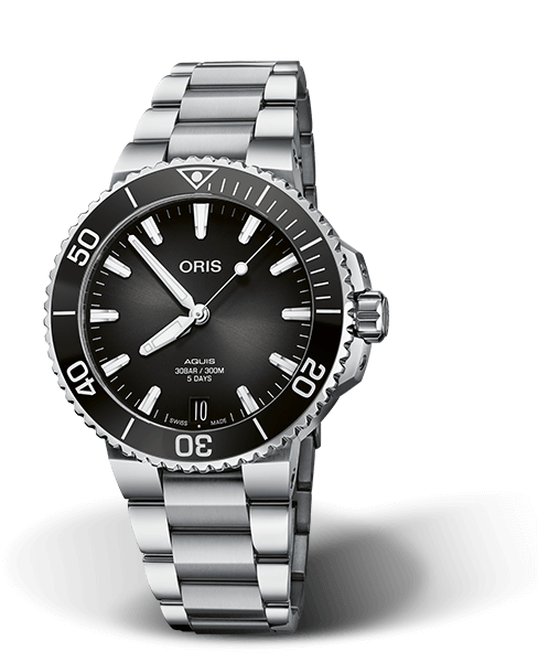 ORIS AQUIS DATE CALIBRE 400 01 01 400 7769 4154-07 8 22 09PEB