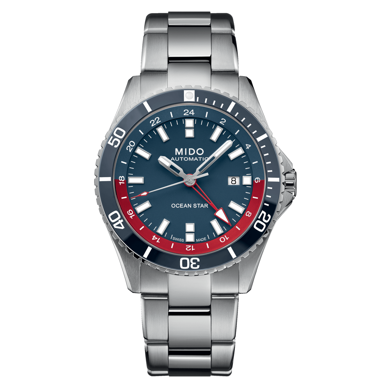 Pre-Owned MIDO OCEAN STAR GMT M026.629.11.041.00