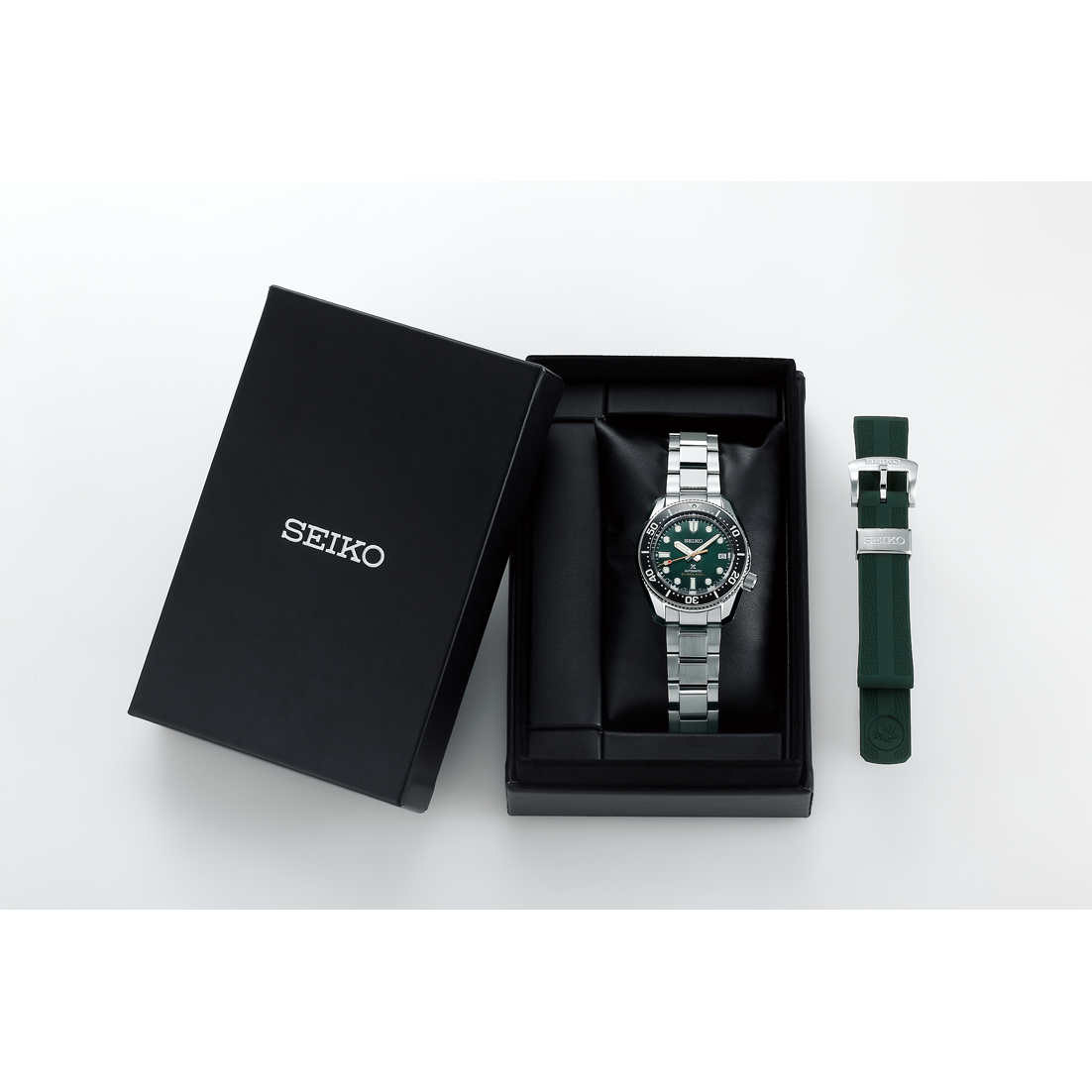 Seiko prospex diver green sales