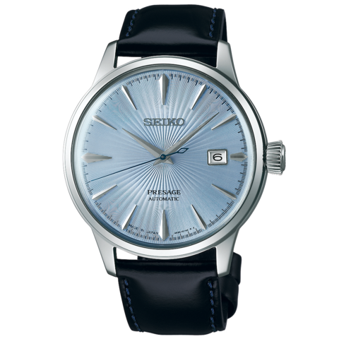 SEIKO PRESAGE ICE BLUE COCKTAIL TIME SRPB43J1
