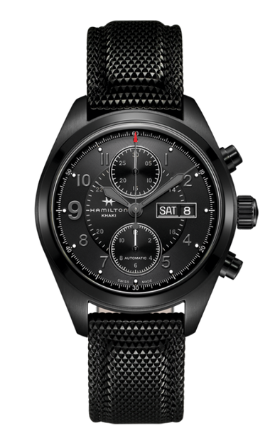 HAMILTON KHAKI FIELD AUTO CHRONO 42MM H71626735 Watchosity