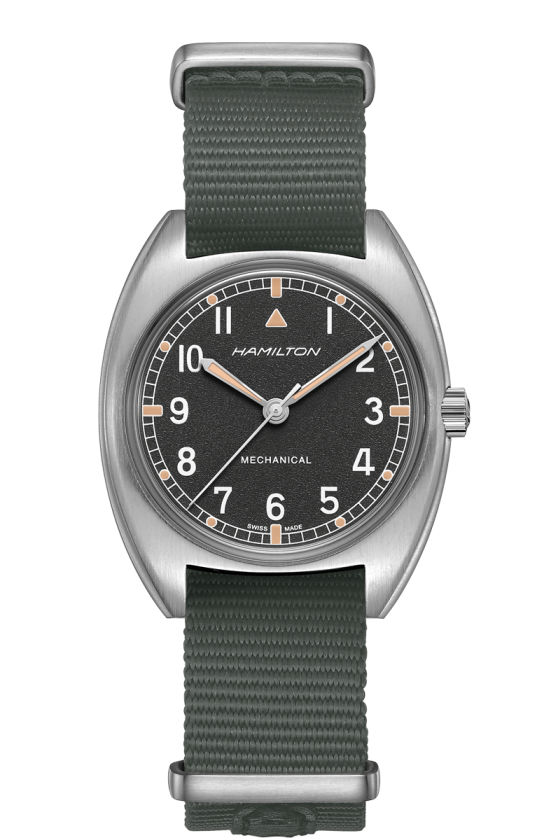 HAMILTON KHAKI AVIATION PILOT PIONEER MECHANICAL H76419931