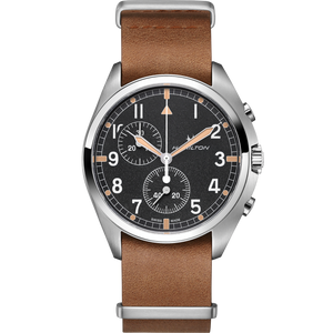 HAMILTON KHAKI AVIATION PILOT PIONEER CHRONO QUARTZ H76522531