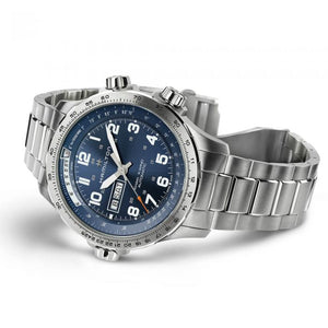 HAMILTON  KHAKI AVIATION X-WIND DAY DATE AUTO H77765141