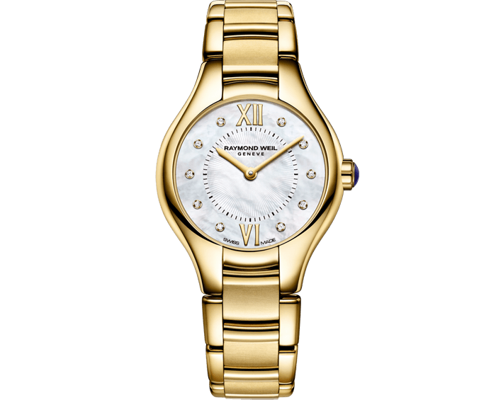 RAYMOND WEIL NOEMIA GOLD, MOTHER OF PEARL WOMEN'S