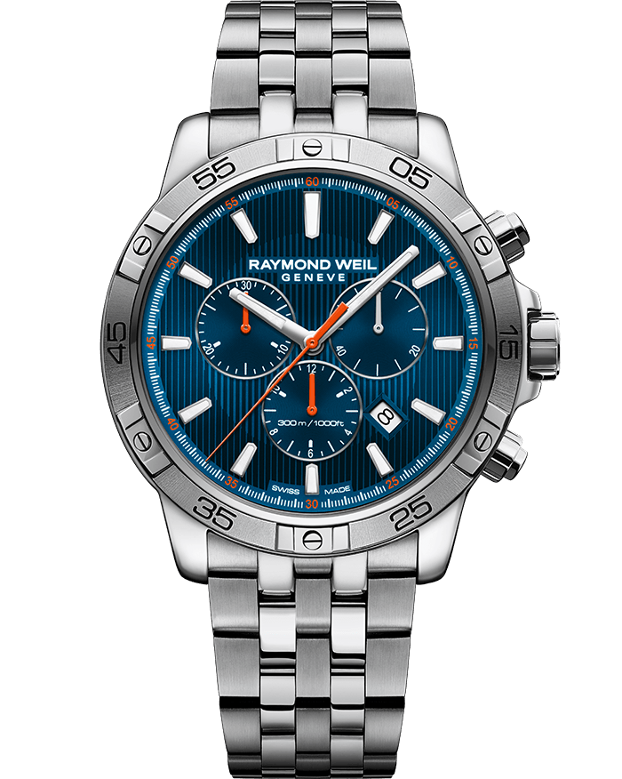 RAYMOND WEIL TANGO 300 BLUE DIAL STAINLESS STEEL Watchosity