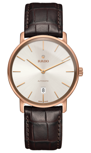 RADO DIAMASTER THINLINE AUTOMATIC SILVER DIAL R14068026