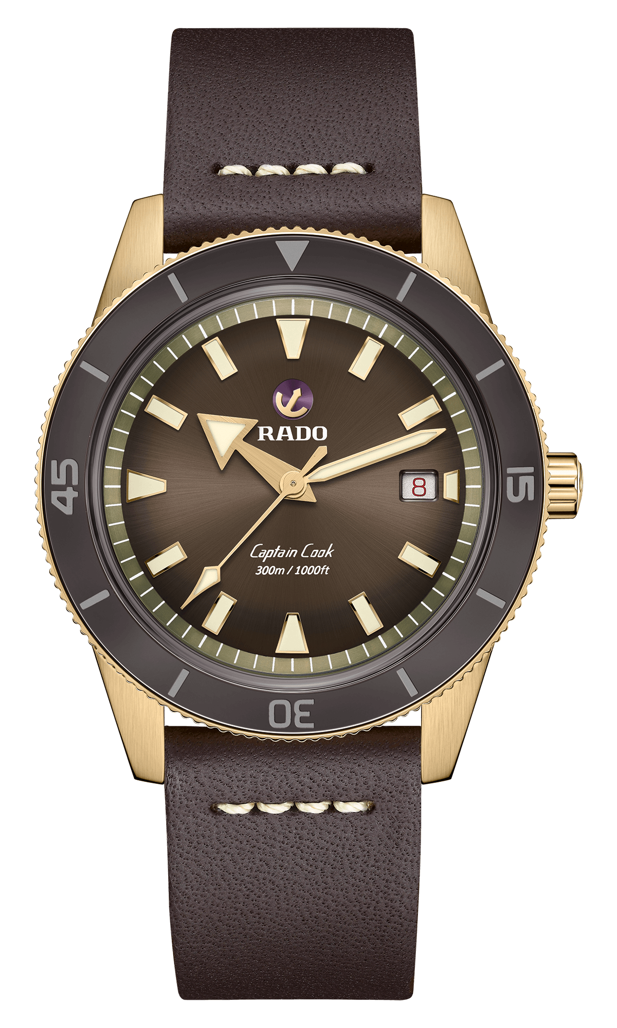 RADO CAPTAIN COOK AUTOMATIC BRONZE R32504306